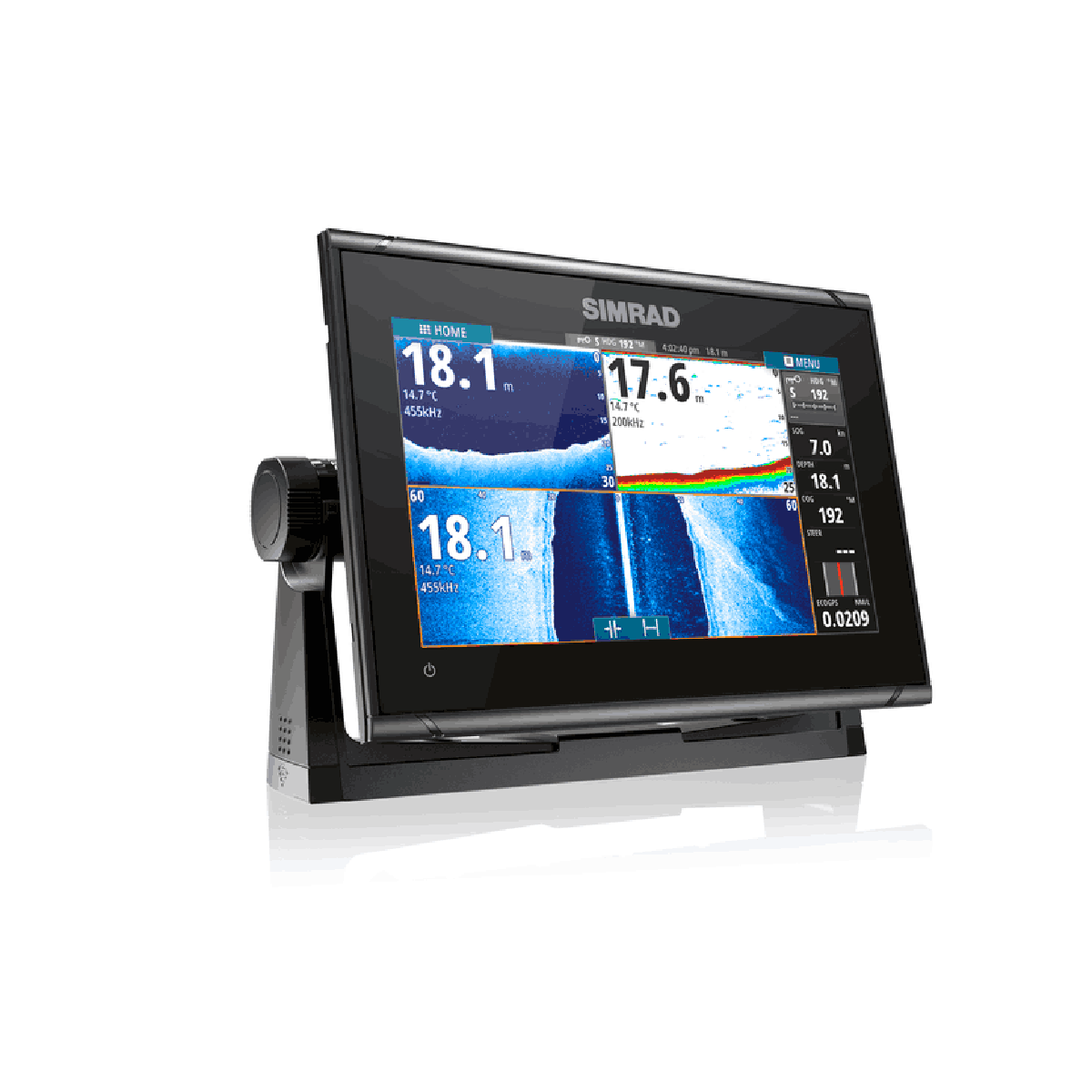GPS Sonar Simrad GO9 XSE c/ Transdutor Active Imaging 3 in 1