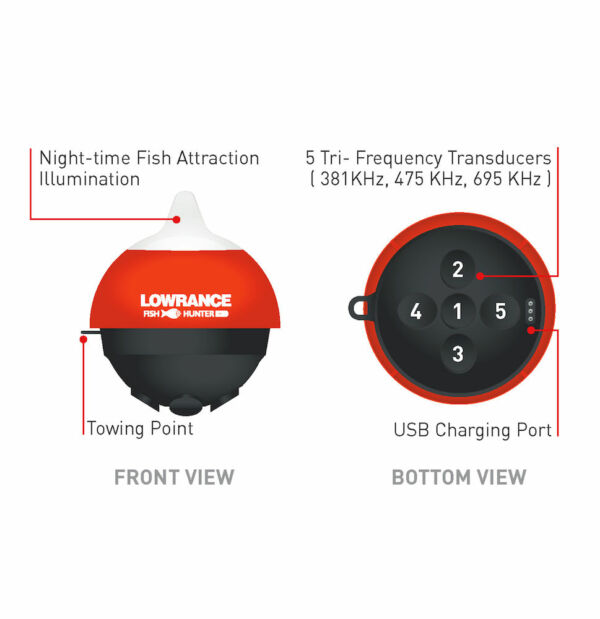 Sonar Portátil Wifi Lowrance Fishhunter 3D - Image 3